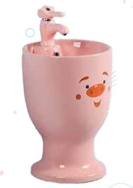 B04-3 Çocuk Lavabosu Pembe