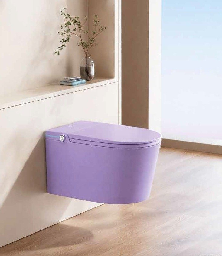 GR 1860B Femicare Duvara Monte Smart Klozet Purple