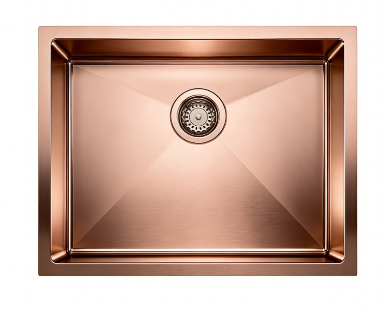 GR 5545 Rose Gold Paslanmaz Çelik Evye