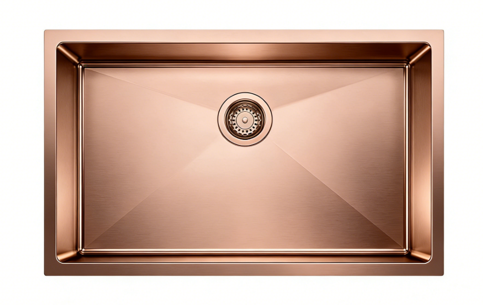 GR 7045 Rose Gold Paslanmaz Çelik Evye