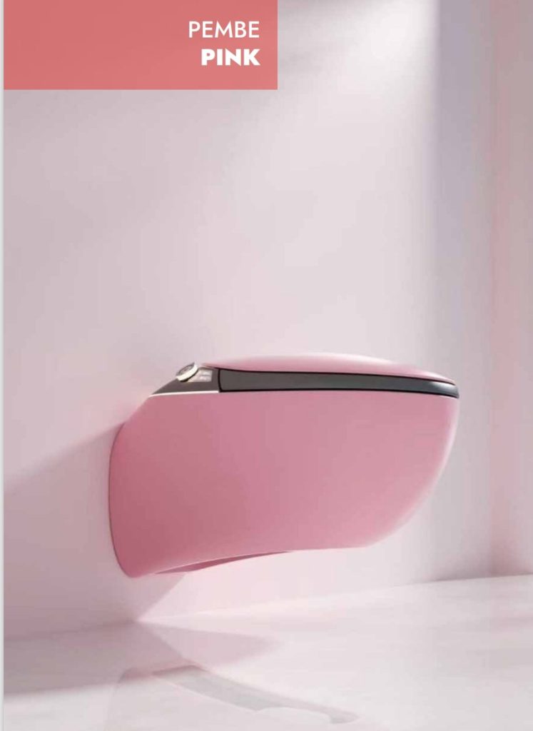 GR 1851 Duvara Monte Smart Klozet Pink