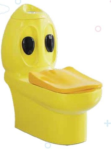 C05-3 Ducky Çocuk Klozeti Sarı
