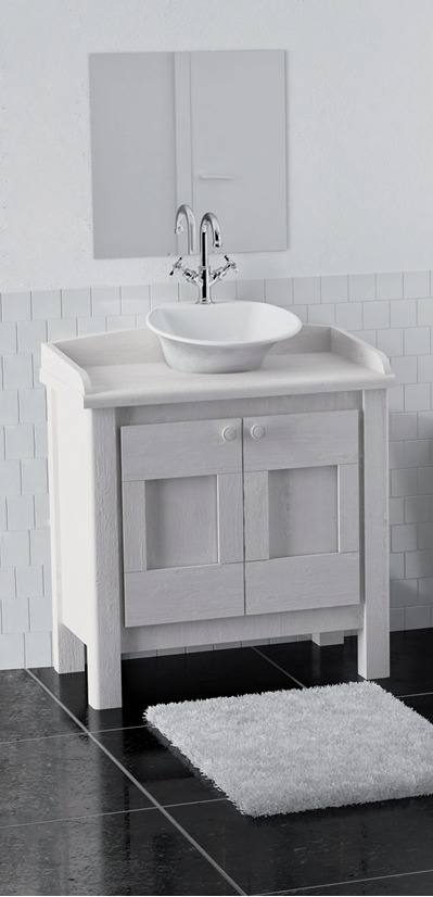 Misa Tezgah Üstü ve Duvara Monte Lavabo